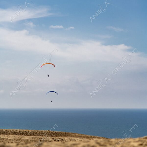danimarca denmark rubjerg knude lighthouse faro parapendio paragliding sport