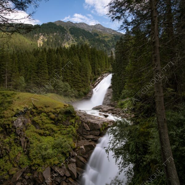 austria salisburgo cascata waterfall fiume river sassi pietre stones rocks lunga esposizione long exposure sendtner kanzel