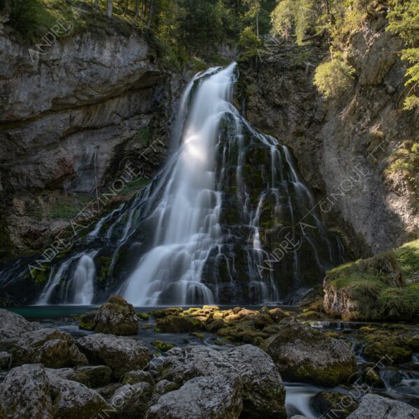 austria salisburgo cascata waterfall fiume river sassi pietre stones rocks gollinger wasserfaller lunga esposizione long exposure