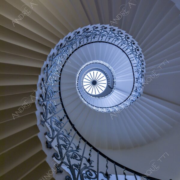 inghilterra england londra london scala a chicciola spiral staircase tulip stairs royal museum greenwich park queen's house