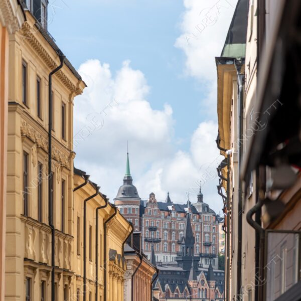 svezia sweden stoccolma stockholm vicolo alley quartiere neighborhodd